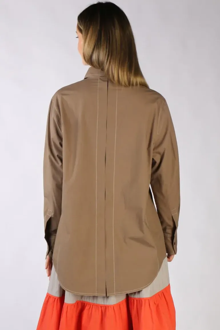 Bagruu Jerry Shirt In Olive