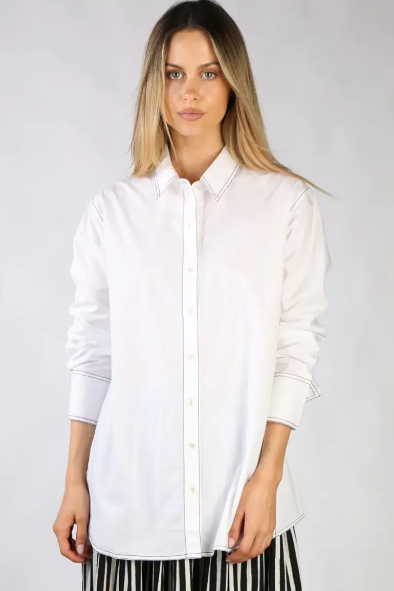 Bagruu Jerry Shirt In White