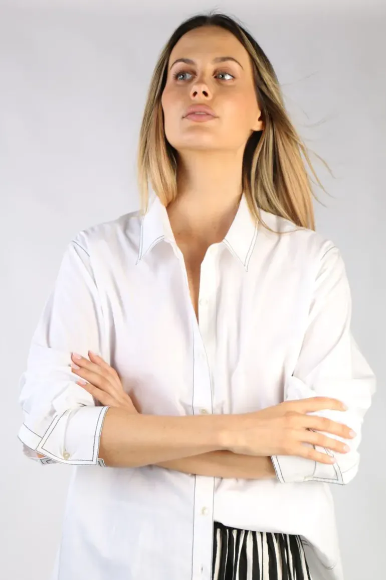 Bagruu Jerry Shirt In White
