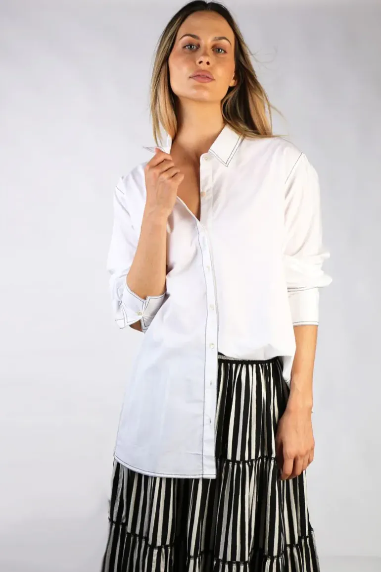 Bagruu Jerry Shirt In White