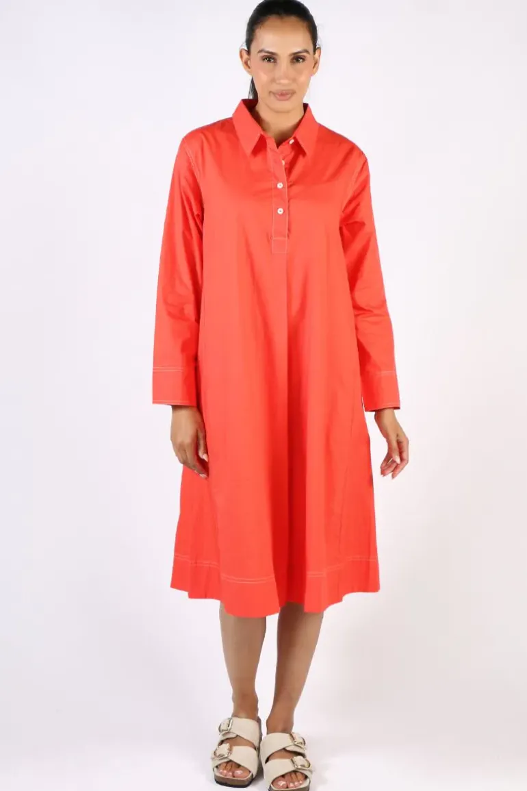 Bagruu Mada Dress In Poppy
