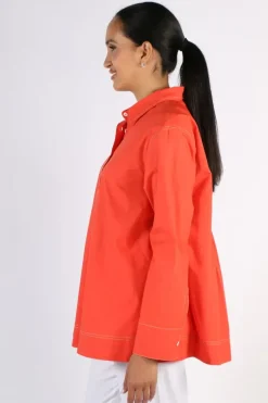 Bagruu Mada Shirt In Poppy