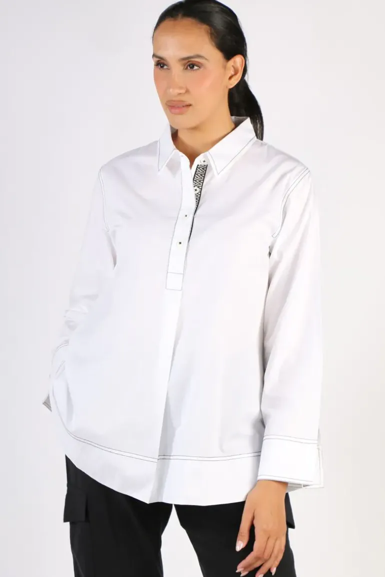 Bagruu Mada Shirt In White