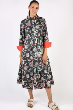 Bagruu Mala Dress In Floral