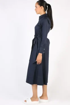 Bagruu Mala Dress In Navy