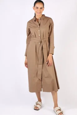 Bagruu Mala Dress In Olive