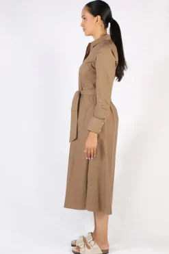 Bagruu Mala Dress In Olive