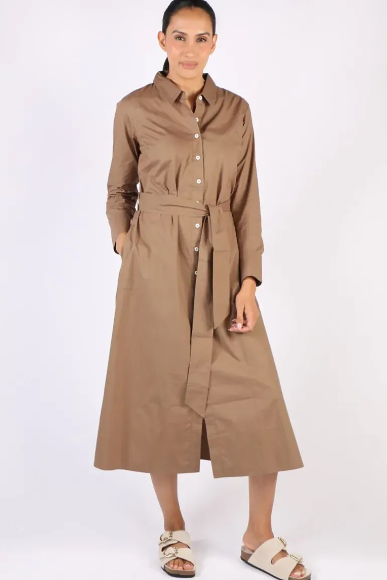 Bagruu Mala Dress In Olive