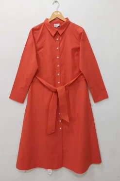 Bagruu Mala Dress In Poppy