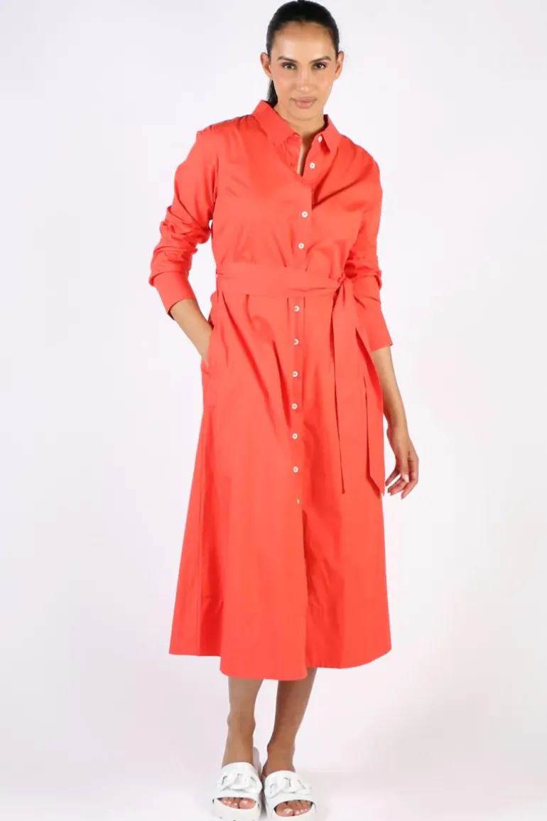 Bagruu Mala Dress In Poppy