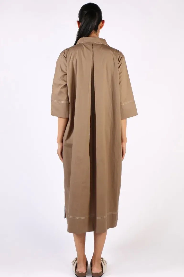Bagruu Minna Dress In Olive