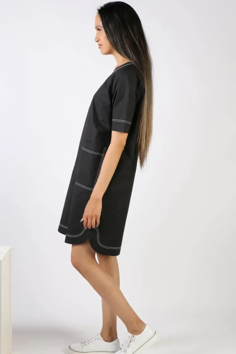 Bagruu Pati Dress In Black