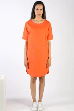 Bagruu Pati Dress In Orange