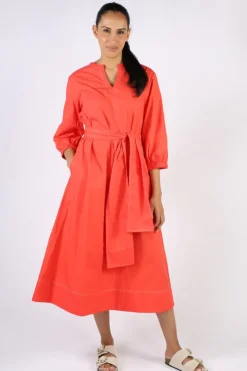 Bagruu Perri Dress In Poppy