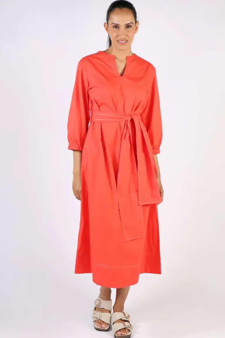 Bagruu Perri Dress In Poppy