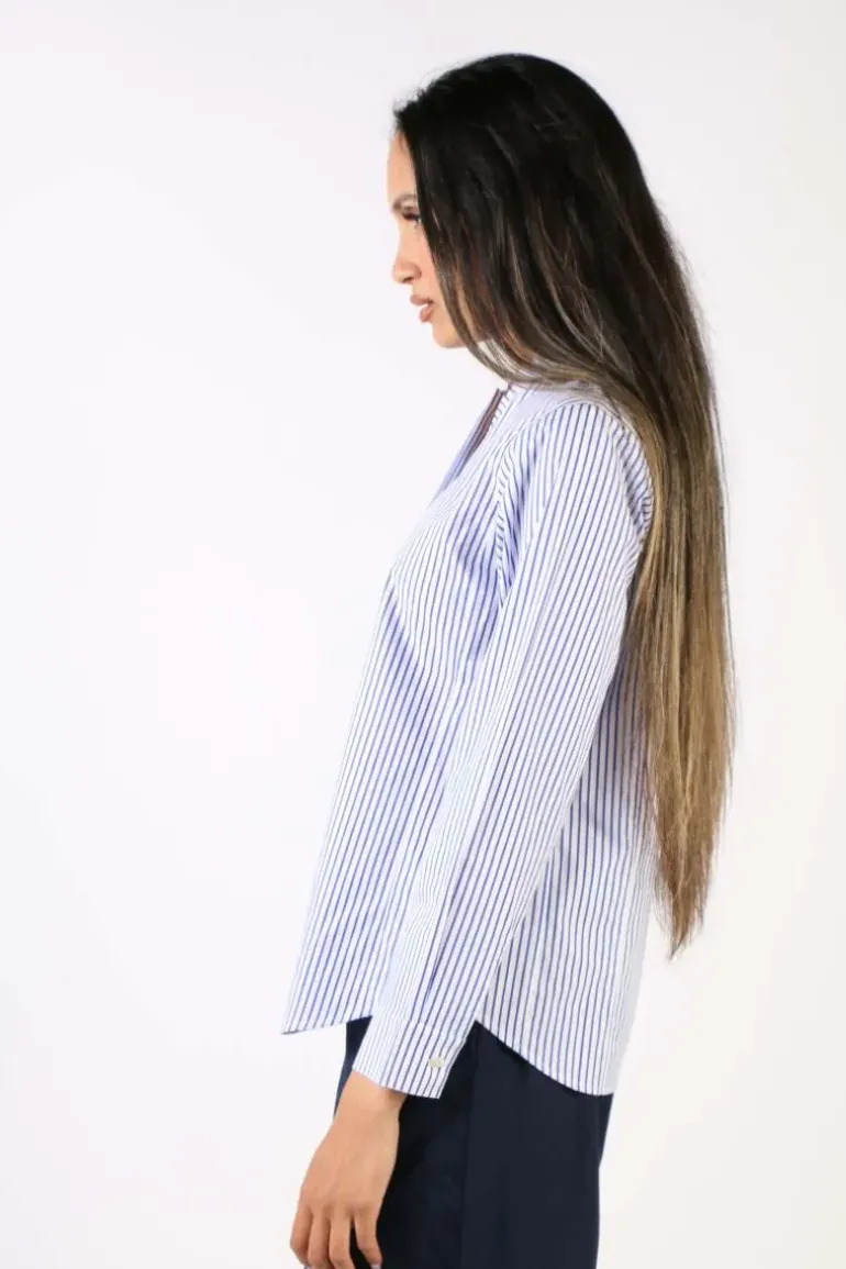 Bagruu Rathore Classic Stripe Shirt In Blue