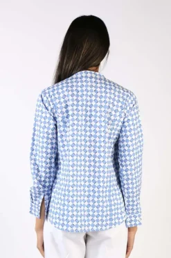 Bagruu Rathore Print Shirt In Ensign