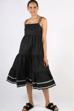 Bagruu Talika Dress In Black