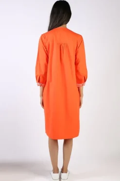Bagruu Tikka Dress In Orange