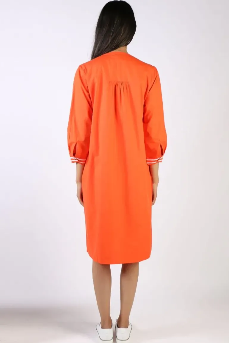 Bagruu Tikka Dress In Orange