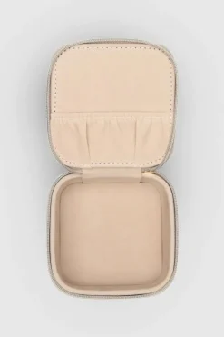 Beau Jewel Box By Louenhide In Croc Putty