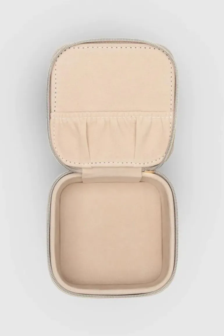 Beau Jewel Box By Louenhide In Croc Putty