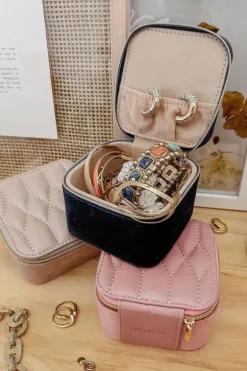 Beau Jewel Box By Louenhide In Navy