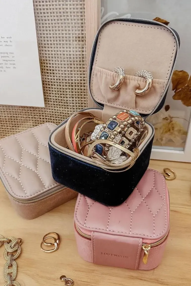 Beau Jewel Box By Louenhide In Navy