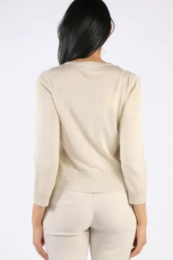 Bella Evening Cardi In Gold