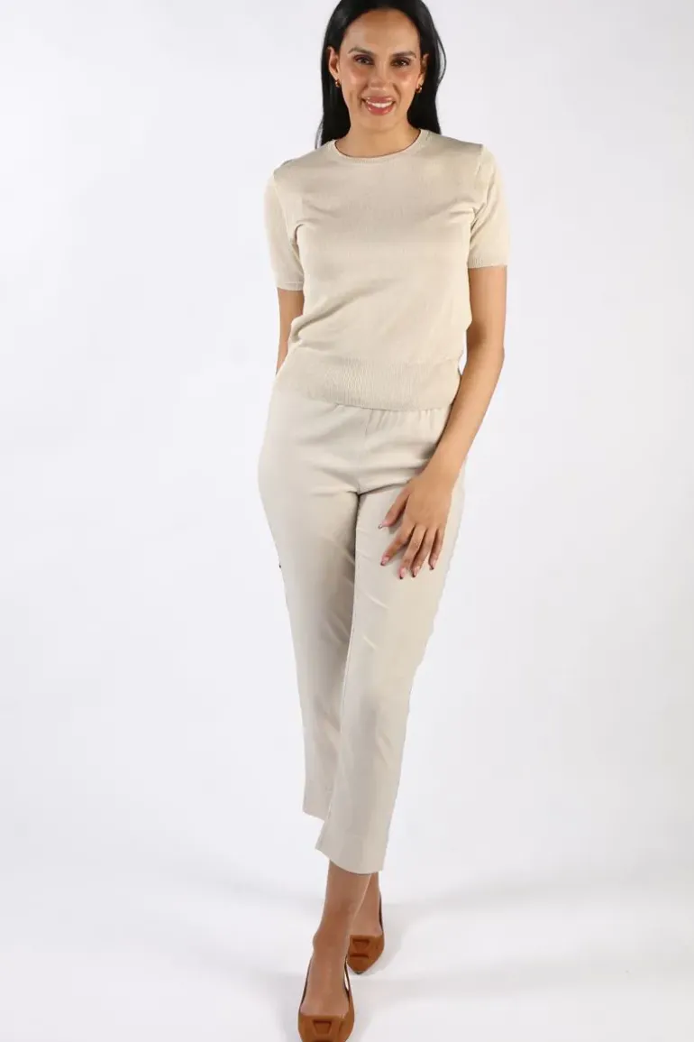 Bella Evening Jumper In Gold