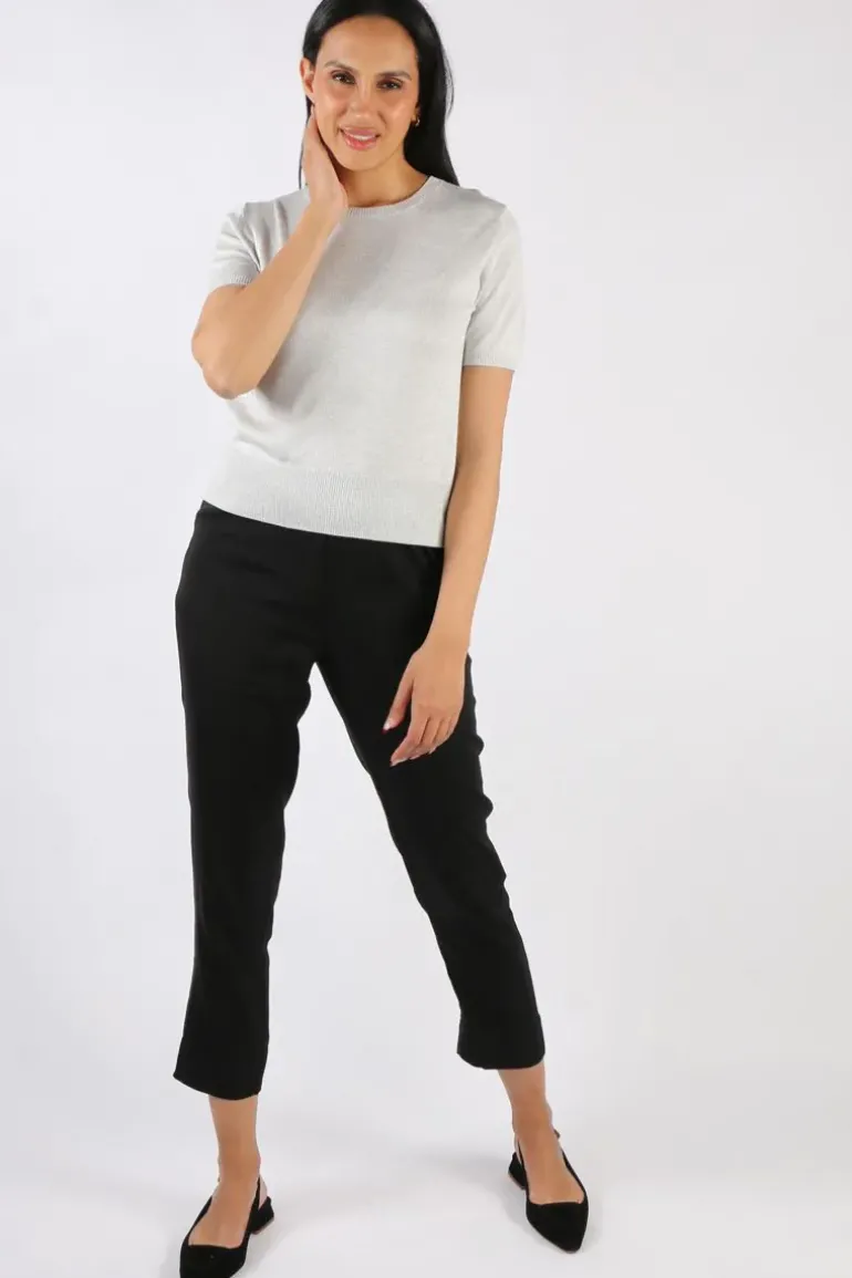 Bella Evening Jumper In Pearl