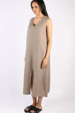 Blueberry Maxi Dress In Fango