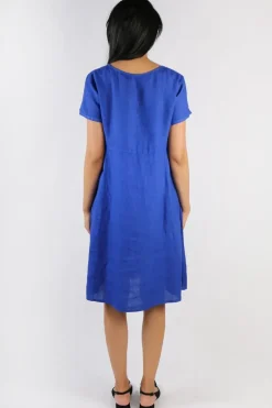 Blueberry Swing Dress In Royal