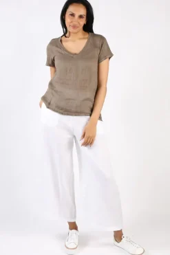 Blueberry Tee Top In Fango