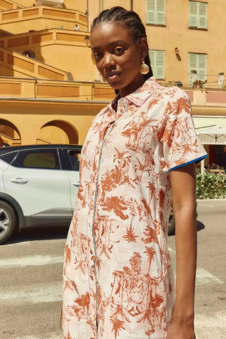 Boom Shankar Cuba Dress In Print