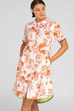 Boom Shankar Cuba Dress In Print