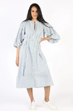 Boom Shankar Hazel Dress In Stripe