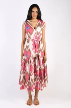 Boom Shankar Heidi Dress In Print