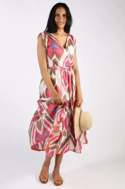 Boom Shankar Heidi Dress In Print
