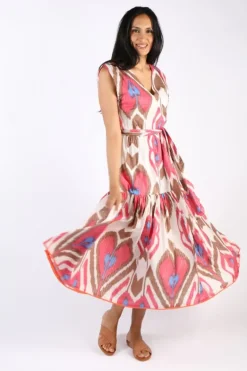 Boom Shankar Heidi Dress In Print