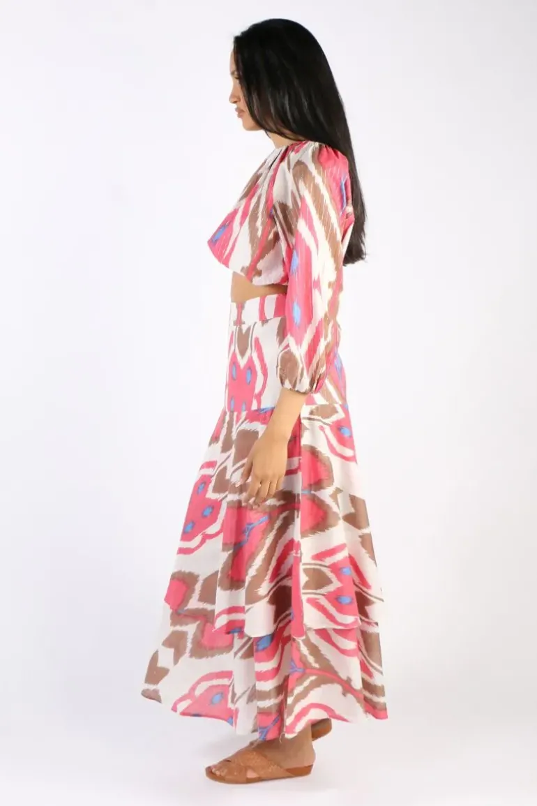 Boom Shankar Heidi Skirt In Print