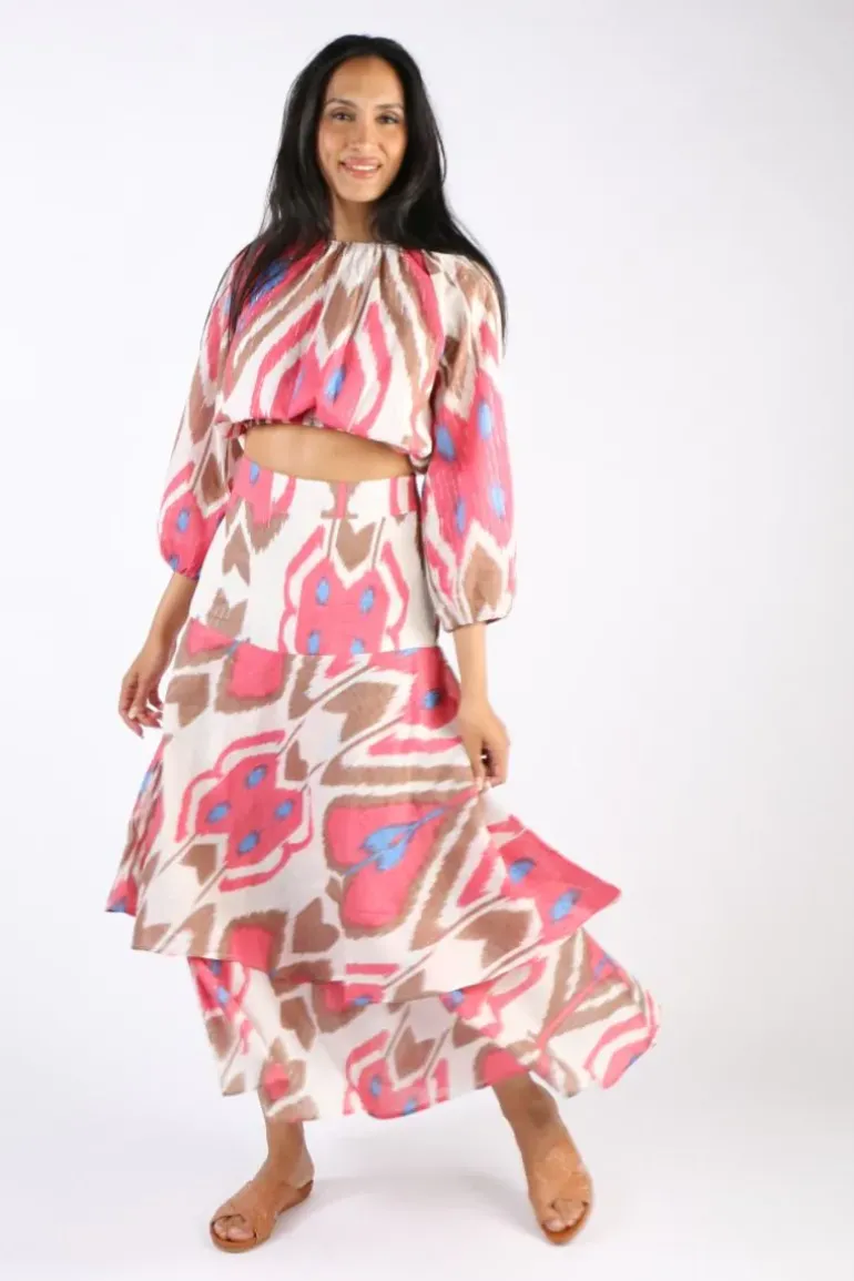 Boom Shankar Heidi Skirt In Print