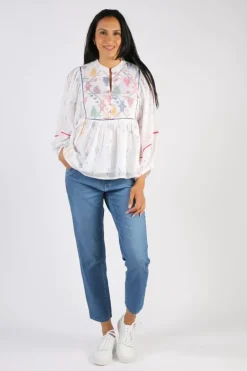 Boom Shankar Lila Top In White