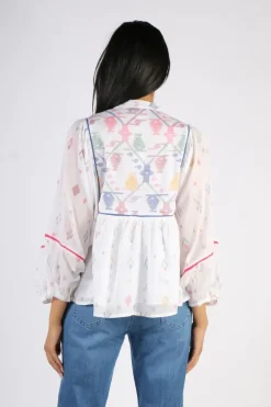 Boom Shankar Lila Top In White