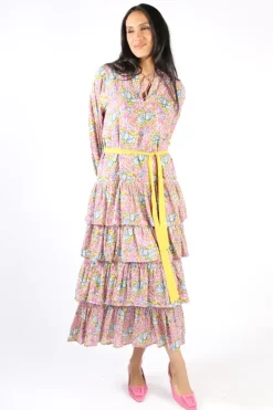 Boom Shankar Poppy Dress In Print
