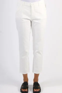 Brax Lightweight Denim Jeans In White