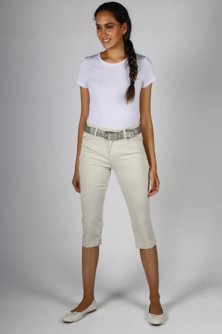 Brax Shakira 359 Capri Jean In Shell