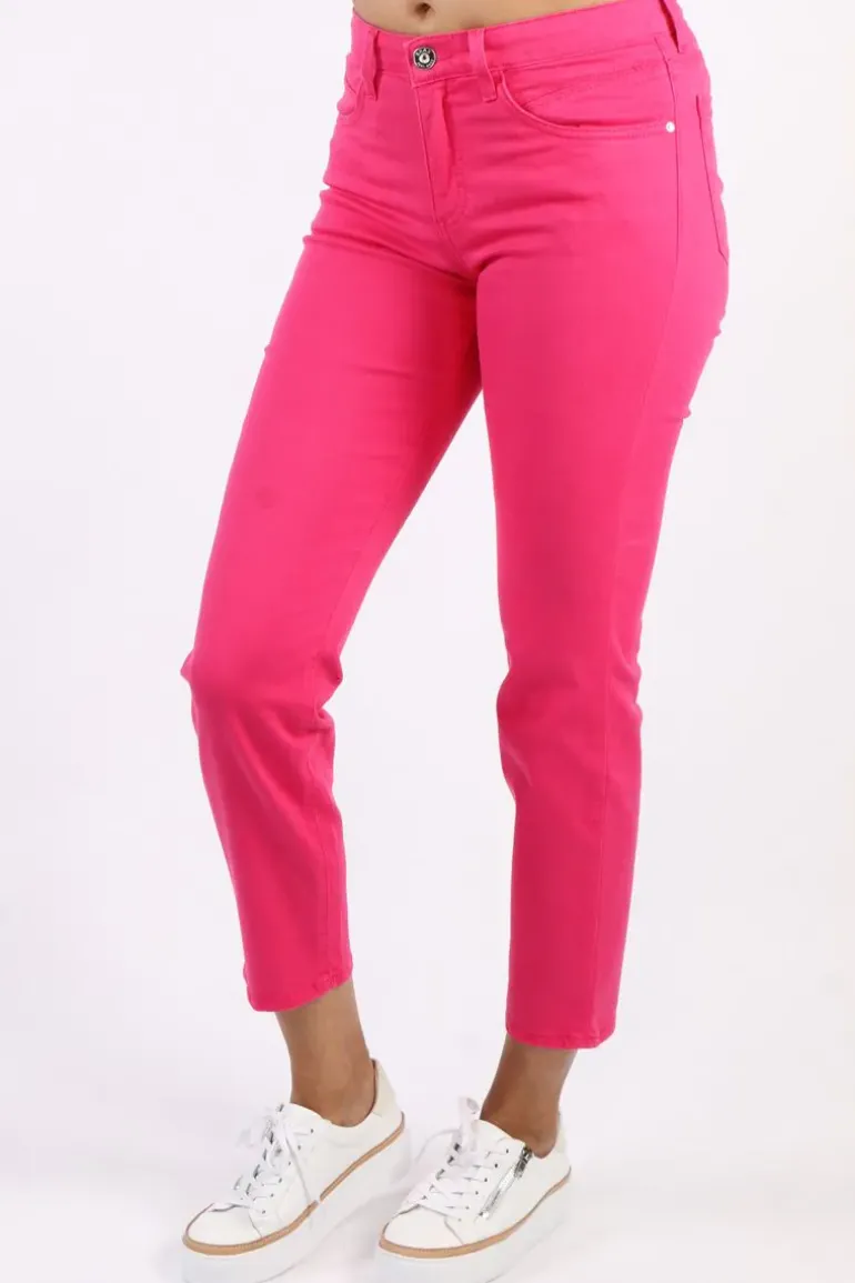 Brax Shakira Slim Leg Denim In Pink
