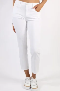 Brax Shakira Slim Leg Lightweight Jean In White