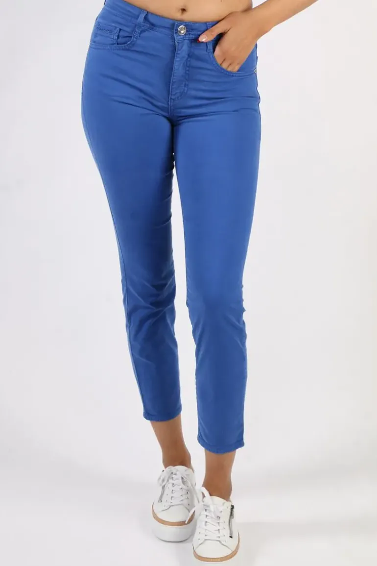 Brax Shakira Slim Leg Lightweight Jean In Pale Blue